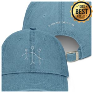 Leith Ross Store Merch I Can See The Future Denim Hat