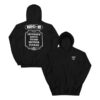 kenny Big B Merch Store Tattooed White Trash Hoodie Blackaa