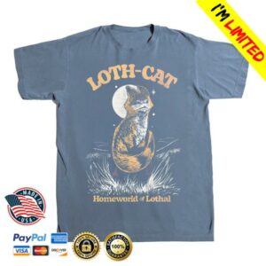 Heroes Villains Merch Store Star Wars Loth Cat Stamp Zine Tee