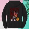 kenny black cat sauce store merch black cat sweatshirt black maroon text