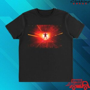 David Gilmour Store Merch Luck And Strange Tour Stage Shot T-Shirt