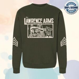 The Lawrence Arms Store Merch Born To Kill Crewneck