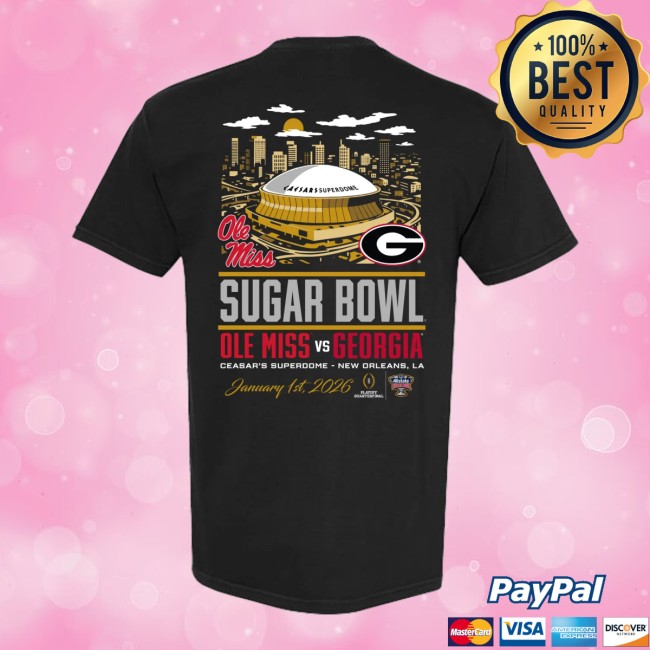Espn Store Merch Cfp ’26 Sugar Bowl Tee Espn Store Merch Cfp ’26 Sugar Bowl Tee