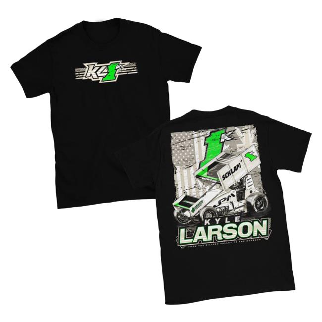Kyle Larson Merch Store 2025 Australian Tour 1K Design Adult Black T-Shirt Kyle Larson Merch Store 2025 Australian Tour 1K Design Adult Black T-Shirt