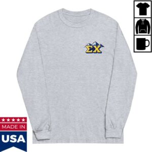 Sigma Chi Merch Store Sigma Chi Snowboarding Long Sleeve Shirt