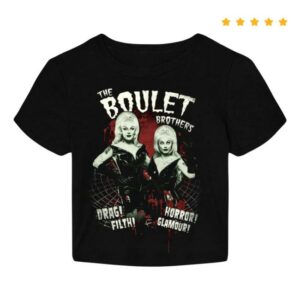 Obsessed With Merch Store Spider Web Crop Top