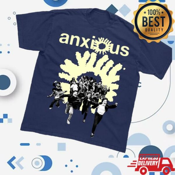 Some Merch Store Anxious Run Tee - Newest Fashion Trends