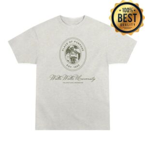 Walla Walla Gear Merch Place Of Purpose Tee Oatmeal Heather