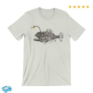 Dftba Merch Store Steampunk Anglerfish T-Shirt