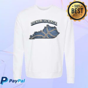 Kentucky Branded Merch Store Denim Is Back Crewneck