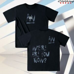 Alan Walker Merch Store Faded Grafitti T-Shirt