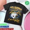 kenny Chargers Merch Store Seen X Los Angeles Chargers Black Vintage Voltage T Shirtv