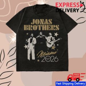 Jonas Brothers Merch Store Greetings From Your Hometown Miami Fl Tee