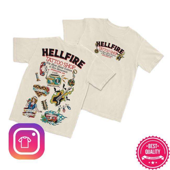 Lostbrostradingco Merch Store Hellfire Tattoo Shop Tee Lostbrostradingco Merch Store Hellfire Tattoo Shop Tee