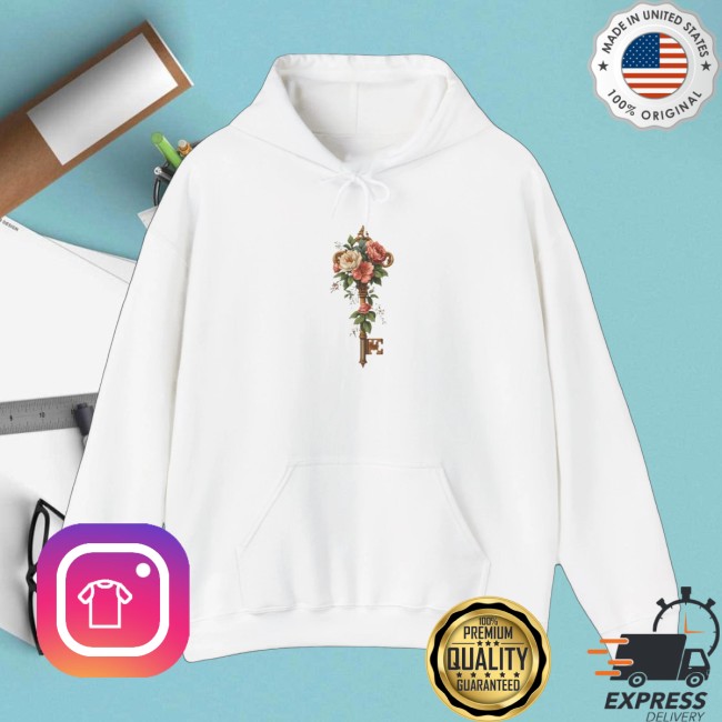 Vinsoul Store Merch Floral Key Hoodie Vinsoul Store Merch Floral Key Hoodie