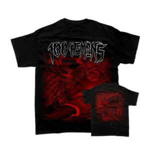Closed Casket Activities Store Merch 100 Demons Samurai T-Shirt