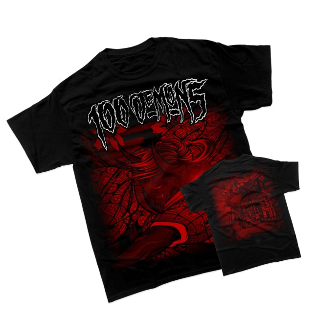 Closed Casket Activities Store Merch 100 Demons Samurai T-Shirt Closed Casket Activities Store Merch 100 Demons Samurai T-Shirt