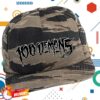 kenny Closed Casket Activities Merch Store 100 Demons Logo Tiger Camo Hata