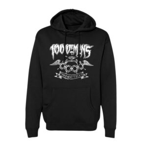 Closed Casket Activities Merch Store 100 Demons Spade Hoodie