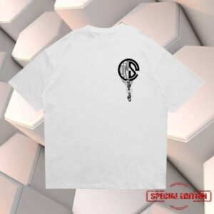 Kontrolled Insanity Store Merch White Fif Chained Tee