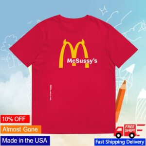 Akamitale Store Merch Organic T-Shirt Mcsussy Red Or Black
