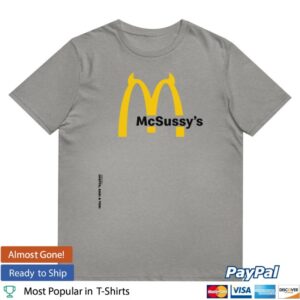 Akamitale Store Merch Organic T-Shirt Mcsussy White Or Grey