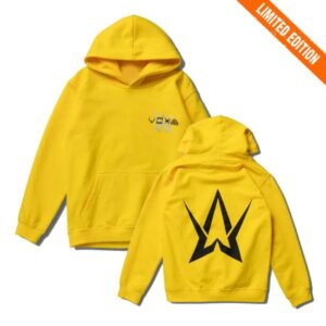 Alan Walker Merch Store Walkerverse Stage Hoodie Yellow Alan Walker