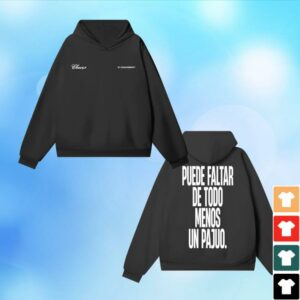 Caracas Merch Store Puede Faltar De Todo Classic Black Hoodie