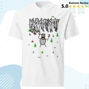 Odd Duck Coffee And Apparel Store Merch Killed By A Yeti Ski Shirt