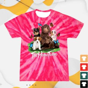 The Home Team Merch Store Puppy Tie Dye Shirt