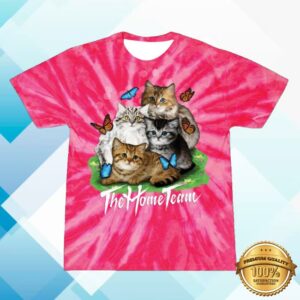 The Home Team Merch Store Kitten Tie Dye