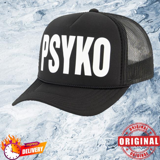 Osamason Merch Store Psyko Trucker Hat Black Osamason Merch Store Psyko Trucker Hat Black