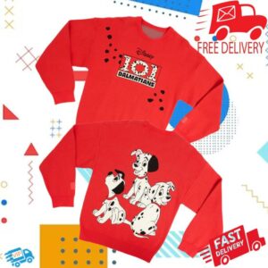 Cakeworthy Merch Store 101 Dalmatians Knit Sweater