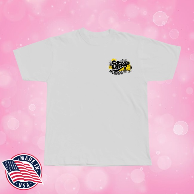 Strap Store Merch Strap Necro Logo Tee White Strap Store Merch Strap Necro Logo Tee White