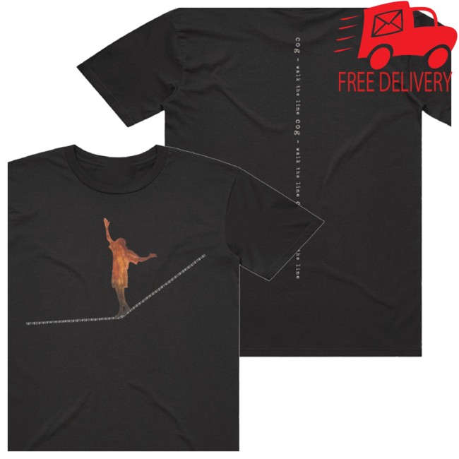 Birdsrobe Store Merch Cog Walk The Line Single T-Shirt Birdsrobe Store Merch Cog Walk The Line Single T-Shirt