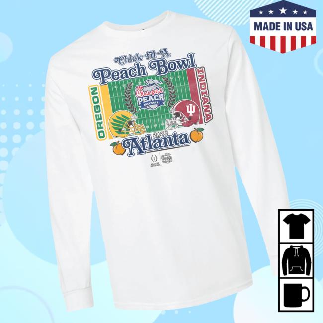 Peach Bowl Merch Store 2026 Chick-Fil-A Peach Bowl 2-Team White Lst Peach Bowl Merch Store 2026 Chick-Fil-A Peach Bowl 2-Team White Lst