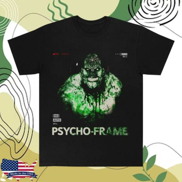Psycho Frame Merch Store Outlast T-Shirt - Newest Fashion Trends
