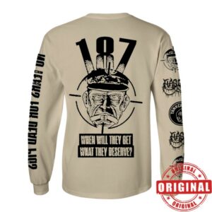 Haggus Store Merch No Tears For Dead Pigs Long Sleeve