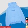 kenny Upperroom Merch Store Box Logo Hoodie Bluea