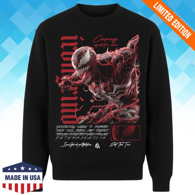Irongrind Athletics Store Merch Carnage’ Premium Crew Neck Irongrind Athletics Store Merch Carnage’ Premium Crew Neck