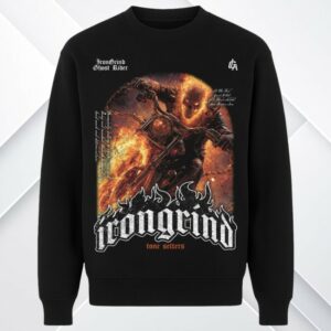 Irongrind Athletics Store Merch Ghost Rider’ Premium Crew Neck