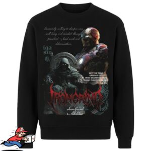 Irongrind Athletics Store Merch Doom & Ironman’ Premium Crew Neck