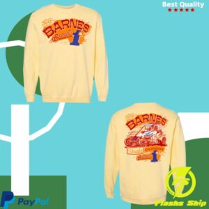 Swindell Speedlab Store Merch 2026 Jett Barnes’ Chili Bowl Crewneck Yellow