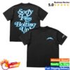 kenny Nflshop Store Mens Seen X Los Angeles Chargers Black Sorry I Was Bolting Up Classic T Shirt