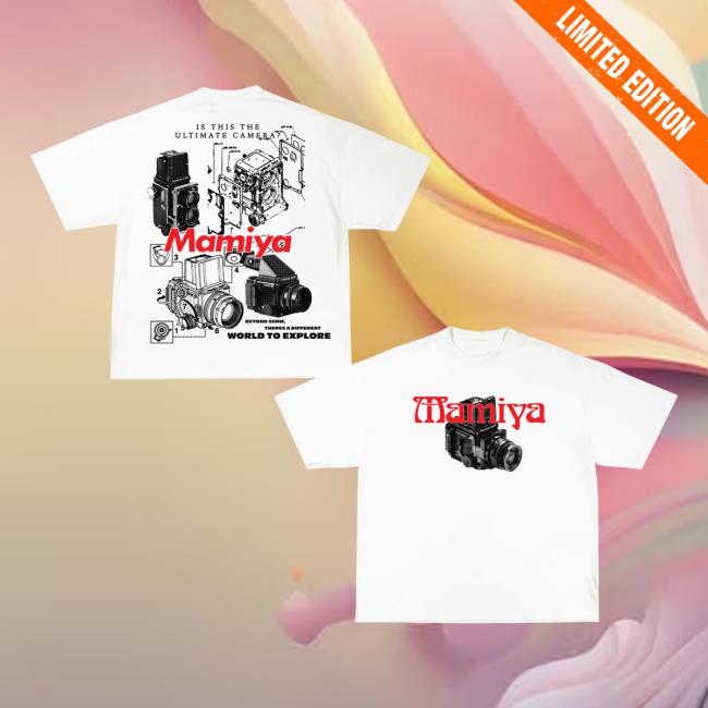 Bellows Film Lab Merch Store Mamiya T-Shirt Bellows Film Lab Merch Store Mamiya T-Shirt