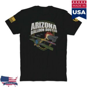 Bunker Branding Merch Store The Fat Electrician Arizona Balloon Buster T-Shirt