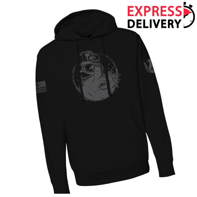 Bunker Branding Merch Store The Fat Electrician Quackbang Blackout Hoodie Bunker Branding Merch Store The Fat Electrician Quackbang Blackout Hoodie