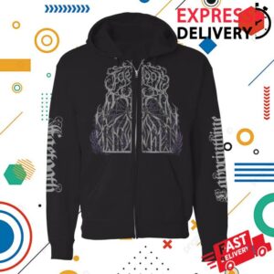 Justmer Store Faetooth Iron Gate Zip-Up