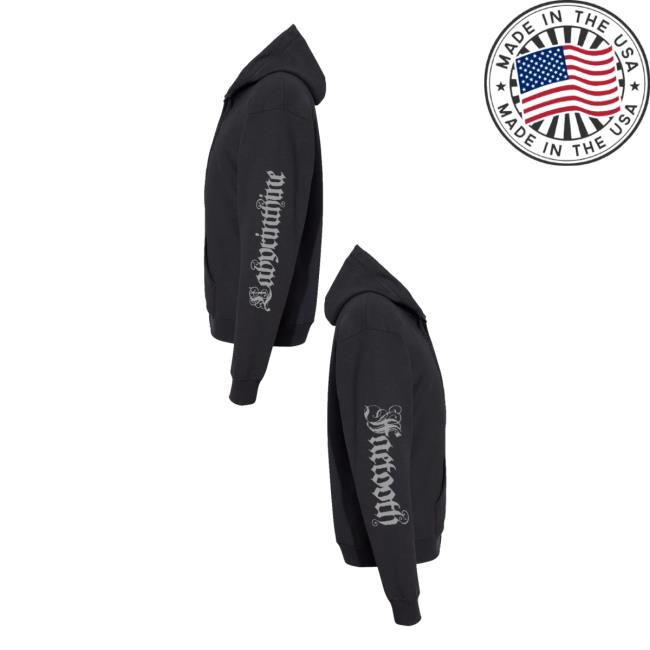 Justmer Store Faetooth Iron Gate Zip-Up Justmer Store Faetooth Iron Gate Zip-Up