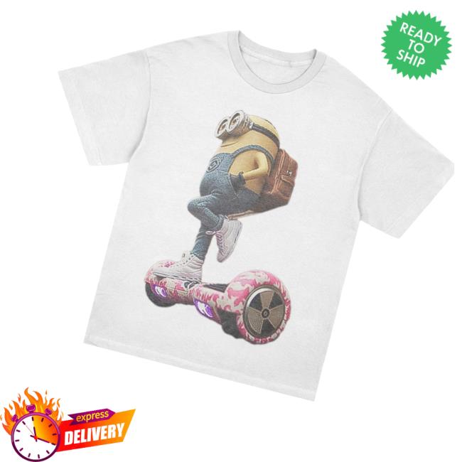 Postmodern Merch Store Minion Hoverboard Shirt Postmodern Merch Store Minion Hoverboard Shirt